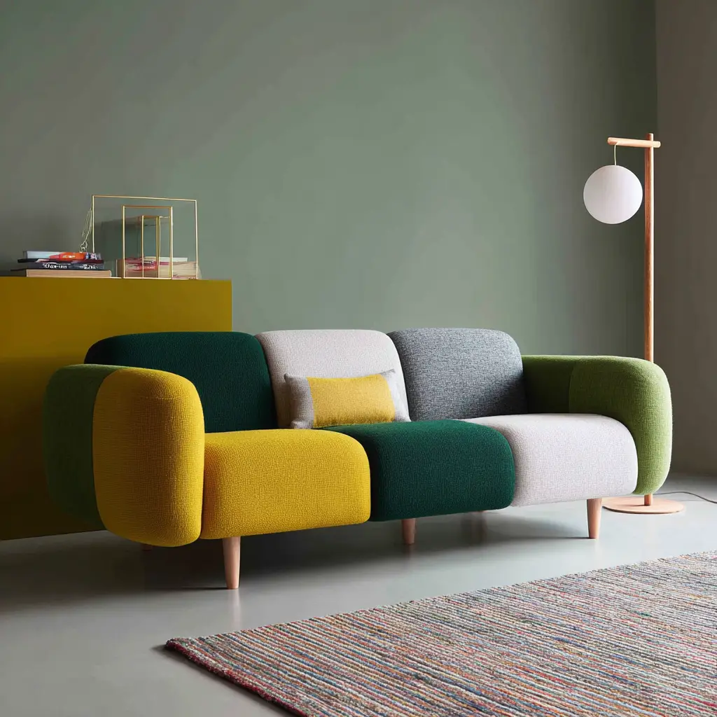 Two-Tone Color Blocking