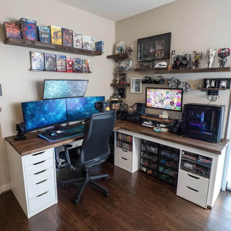 21 Small Gaming Room Ideas That Work in Real Life