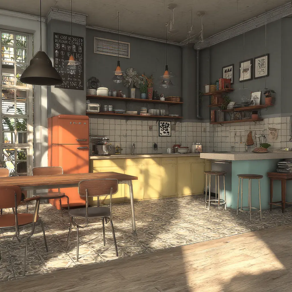 Urban Apartment Kitchen