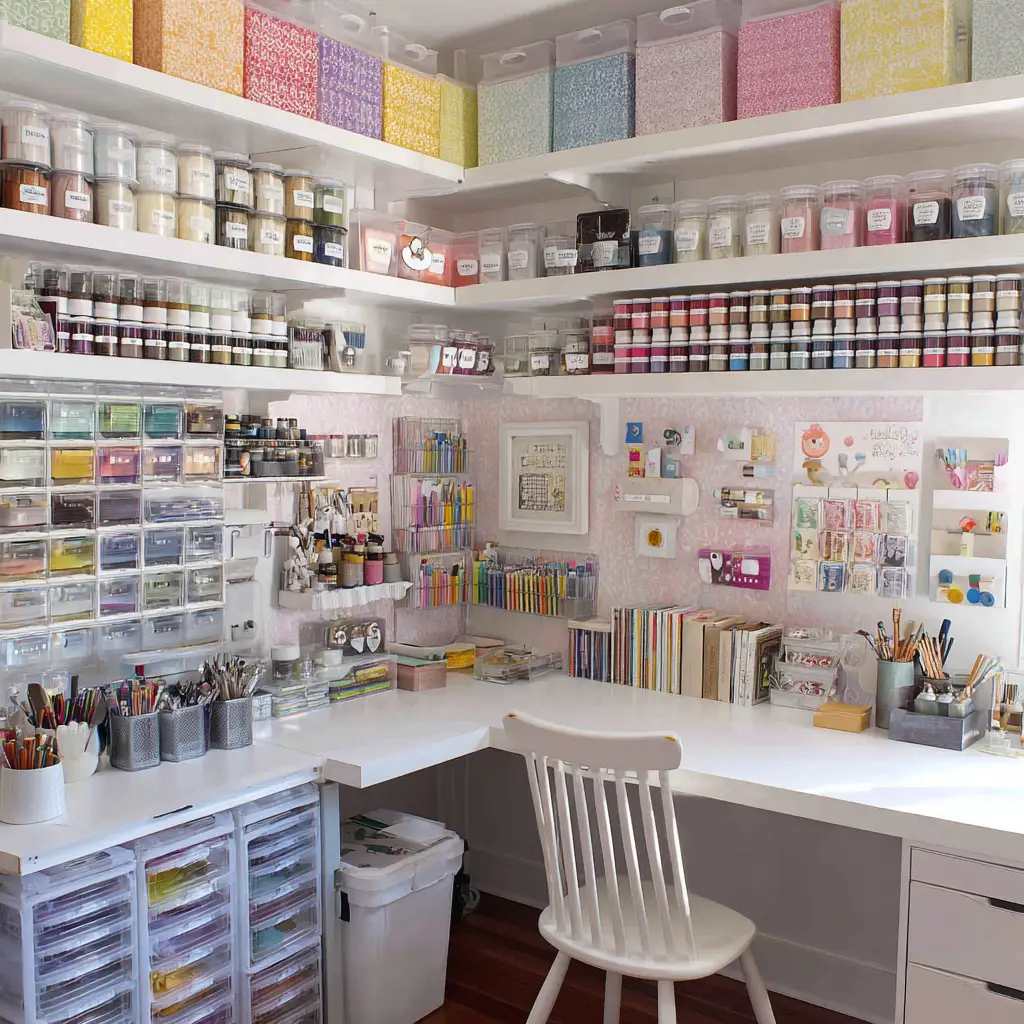 Use Clear Containers and Label Everything