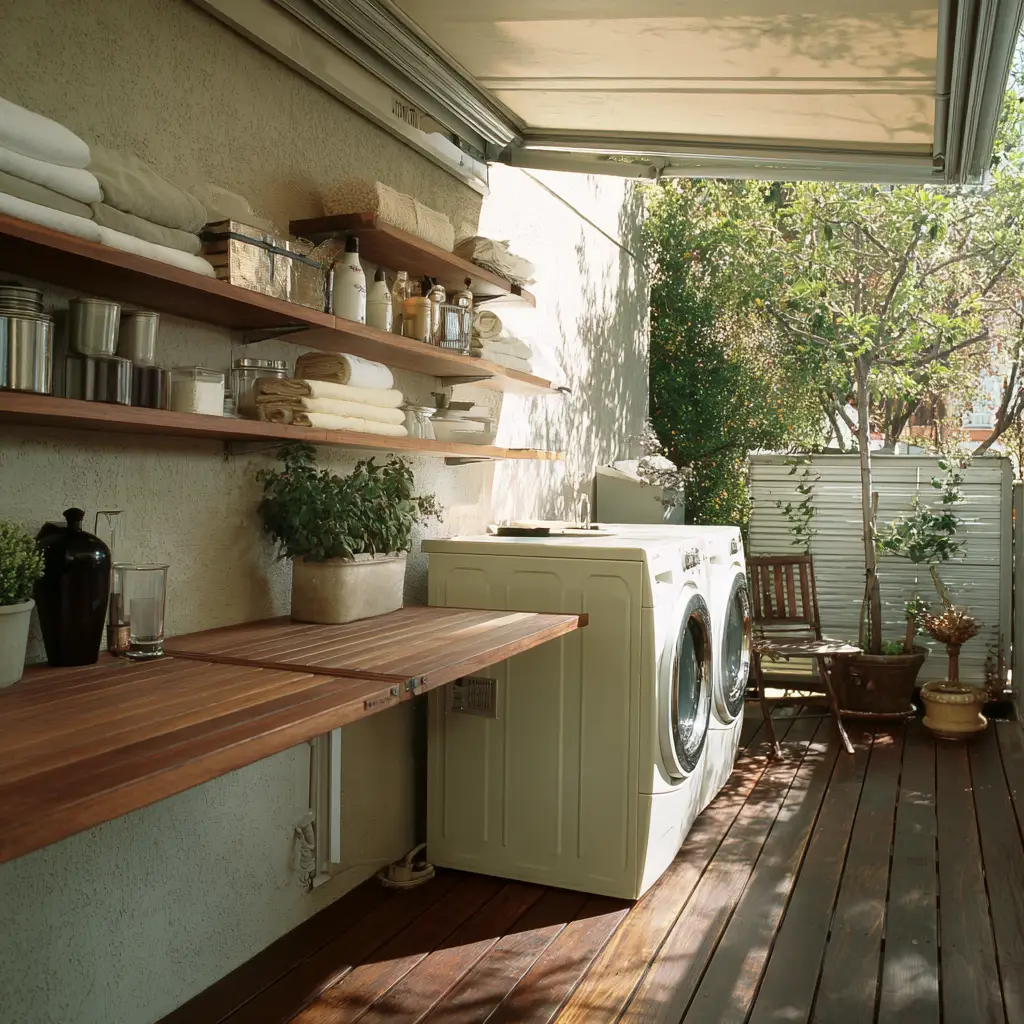 Use Fold-Down Countertops