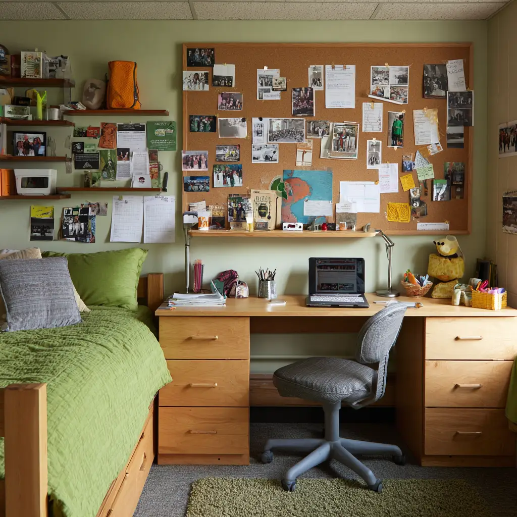 Use Green Bulletin or Cork Boards