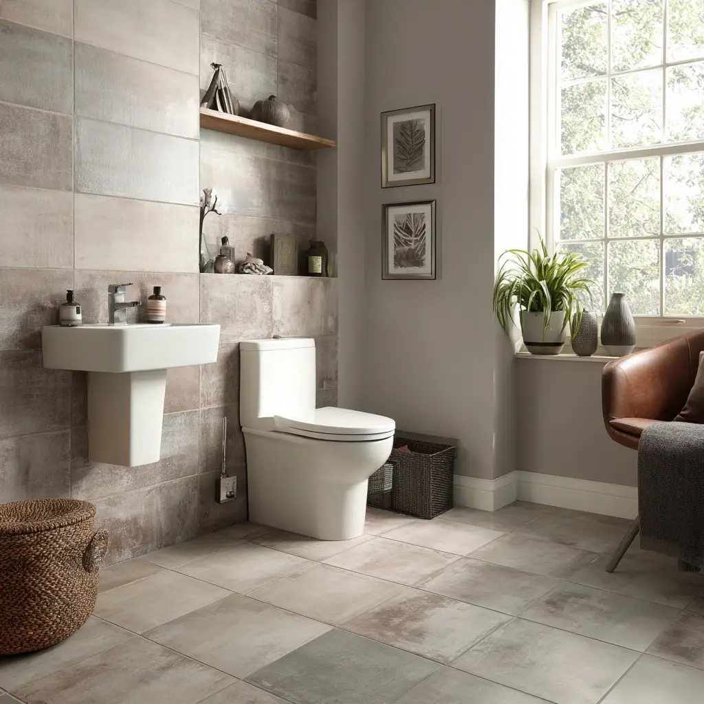 Use Large Floor Tiles