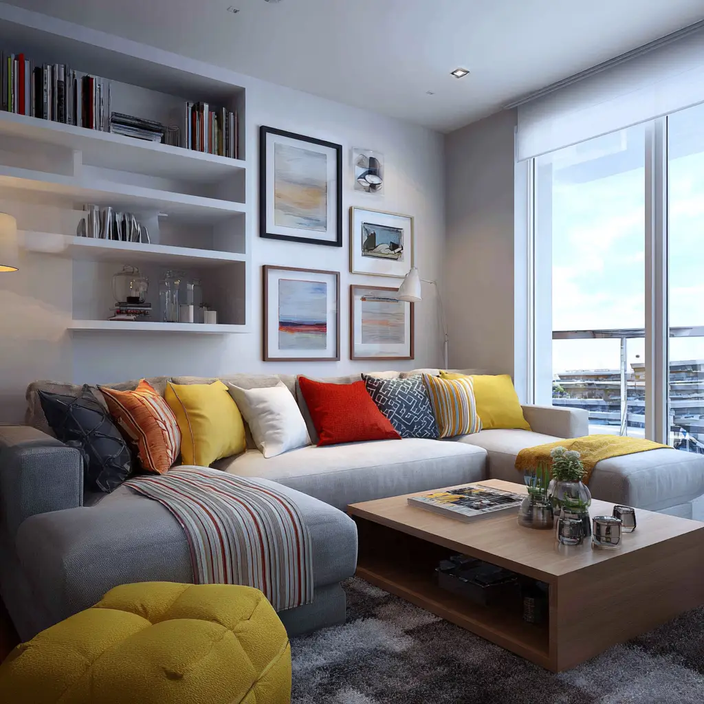 Use Light Colors to Open Up the Room