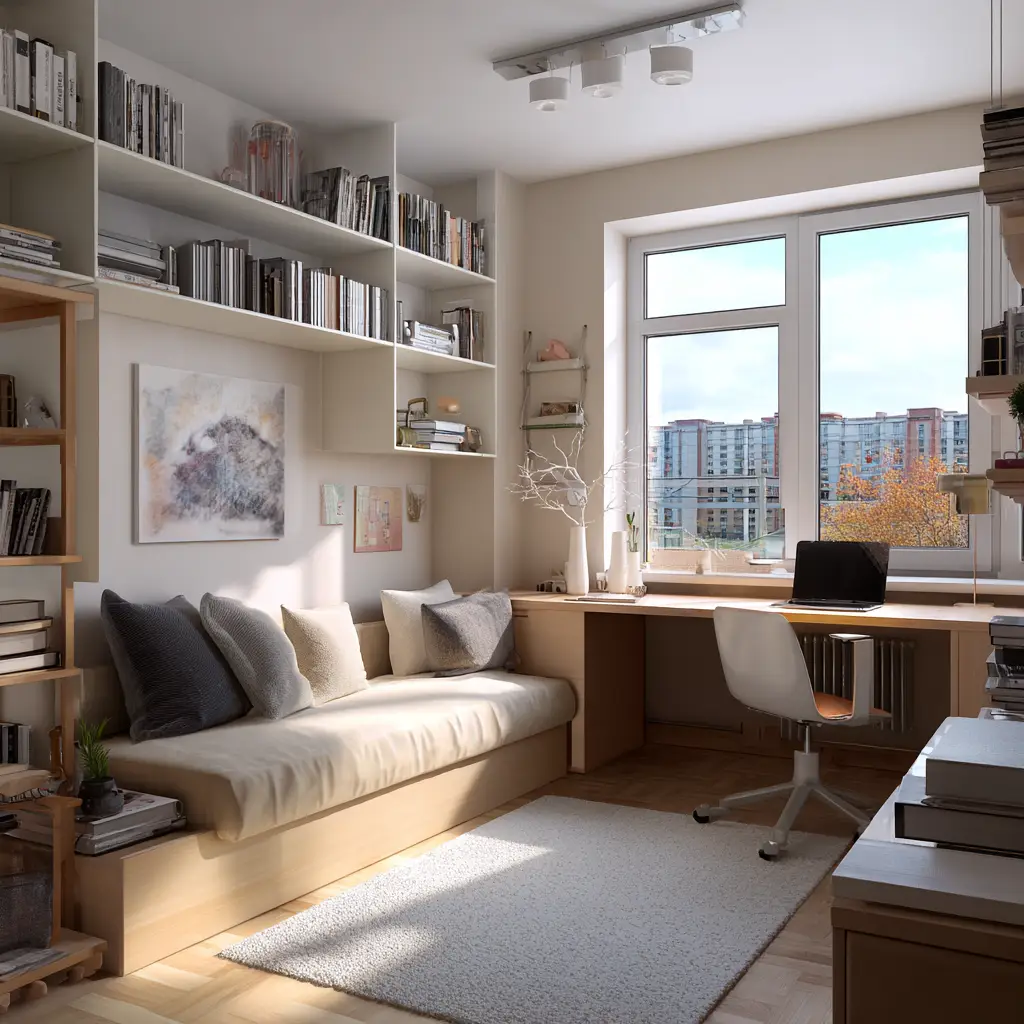 Use Light or Neutral Color Schemes
