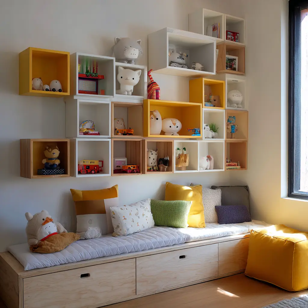 Use Open Storage Cubbies