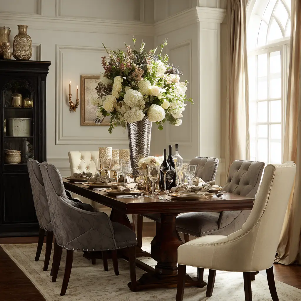 Use Tall Centerpieces for Drama