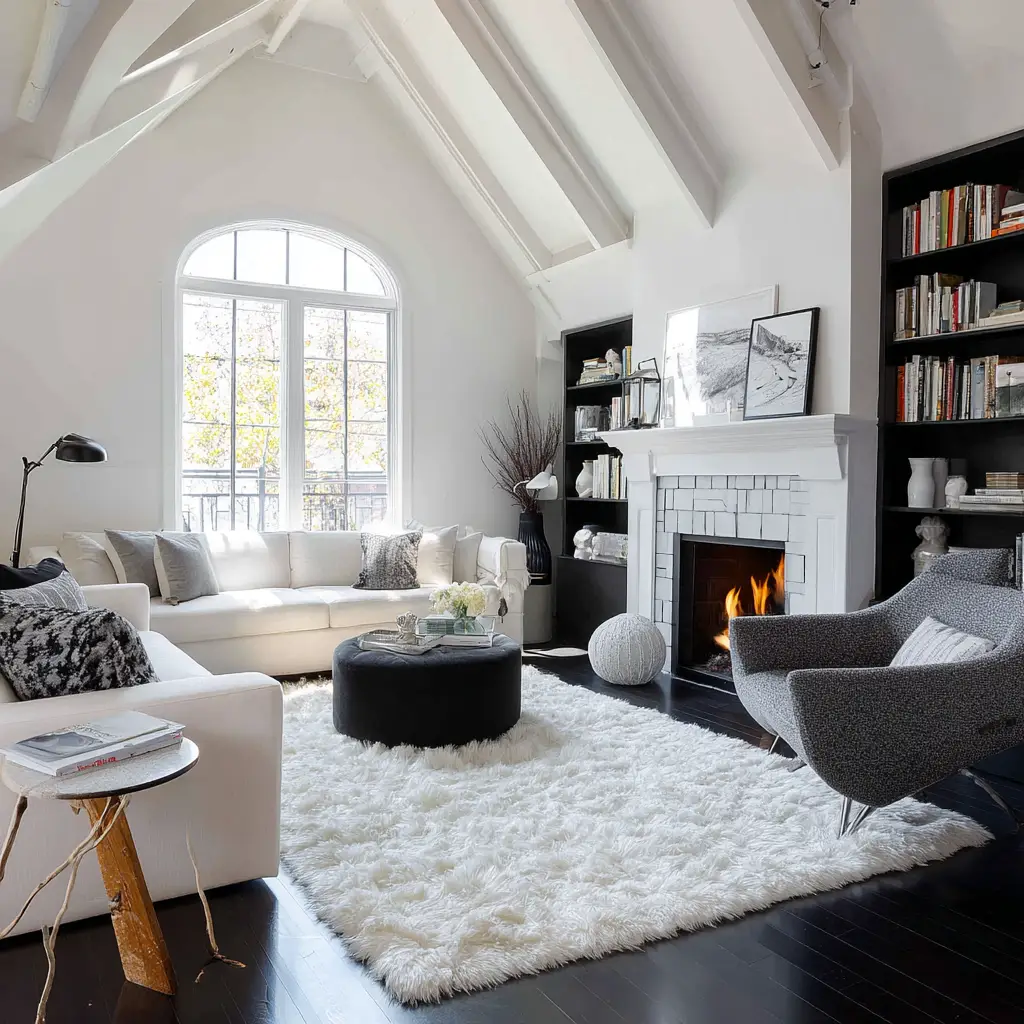 Use White as a Bright Backdrop