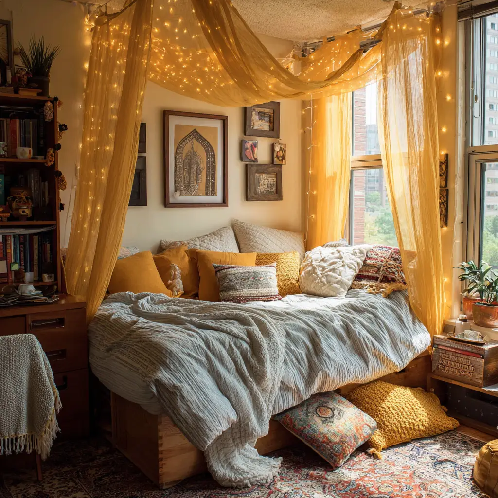  Use a Bed Canopy or Netting