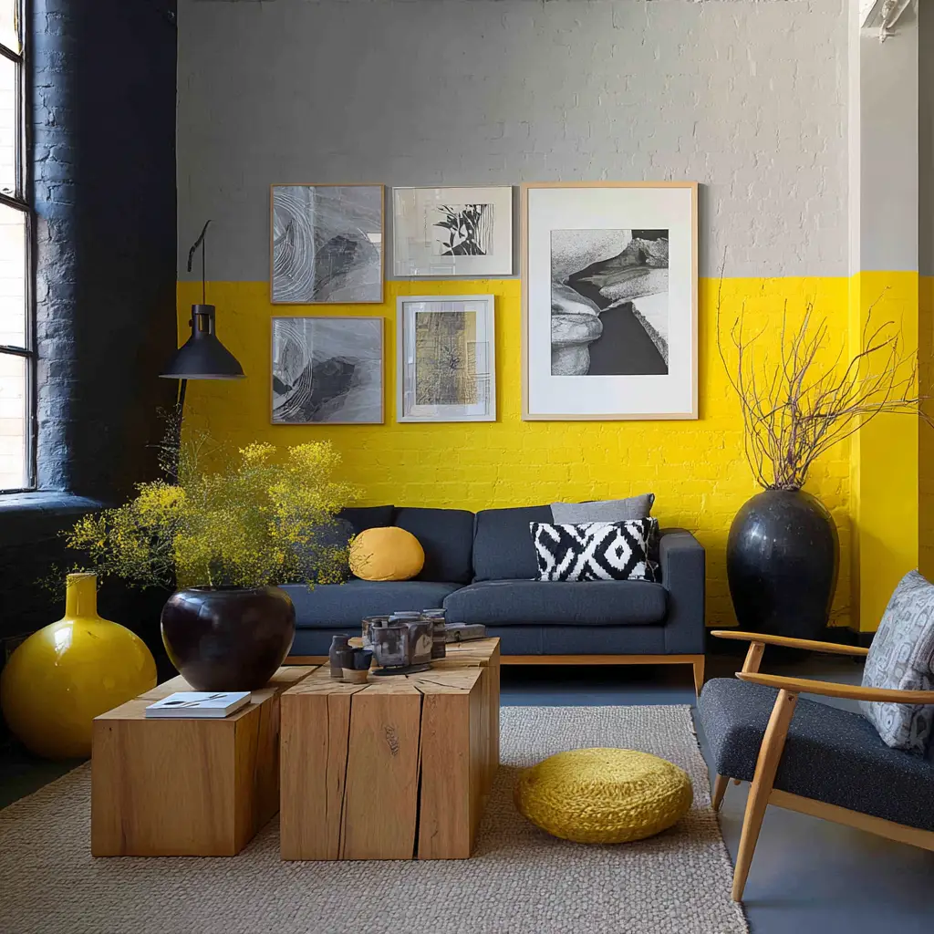 Use a Bold Color Block or Paint Feature