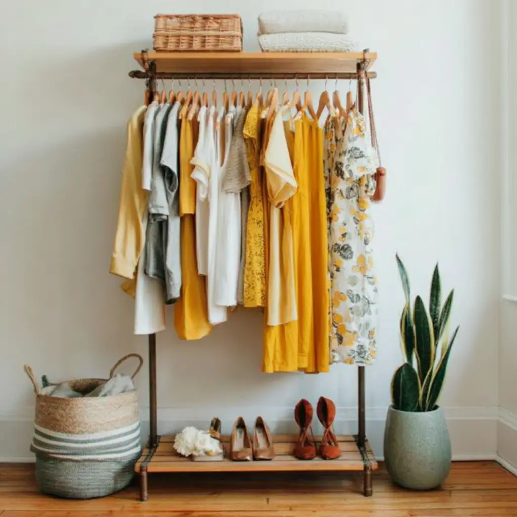 Use a Clothing Rack