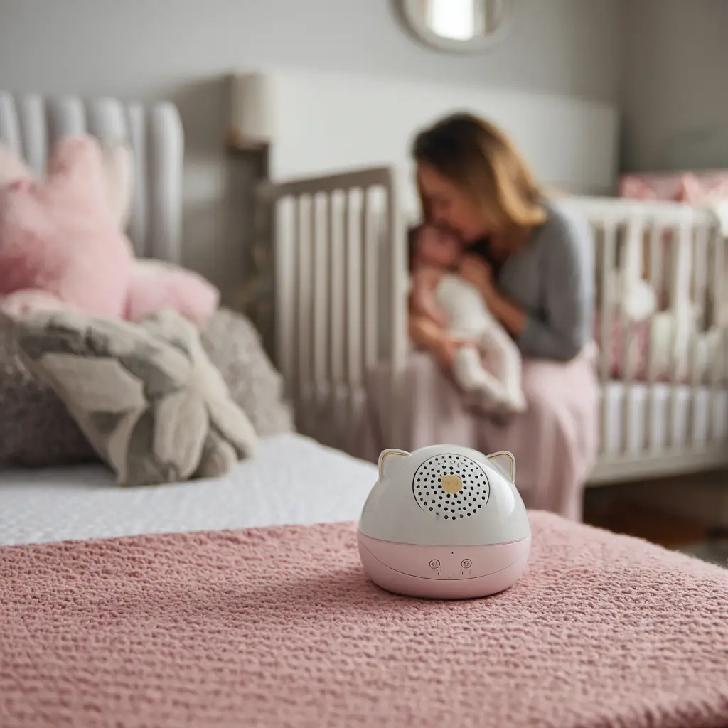 Use a Compact White Noise Machine