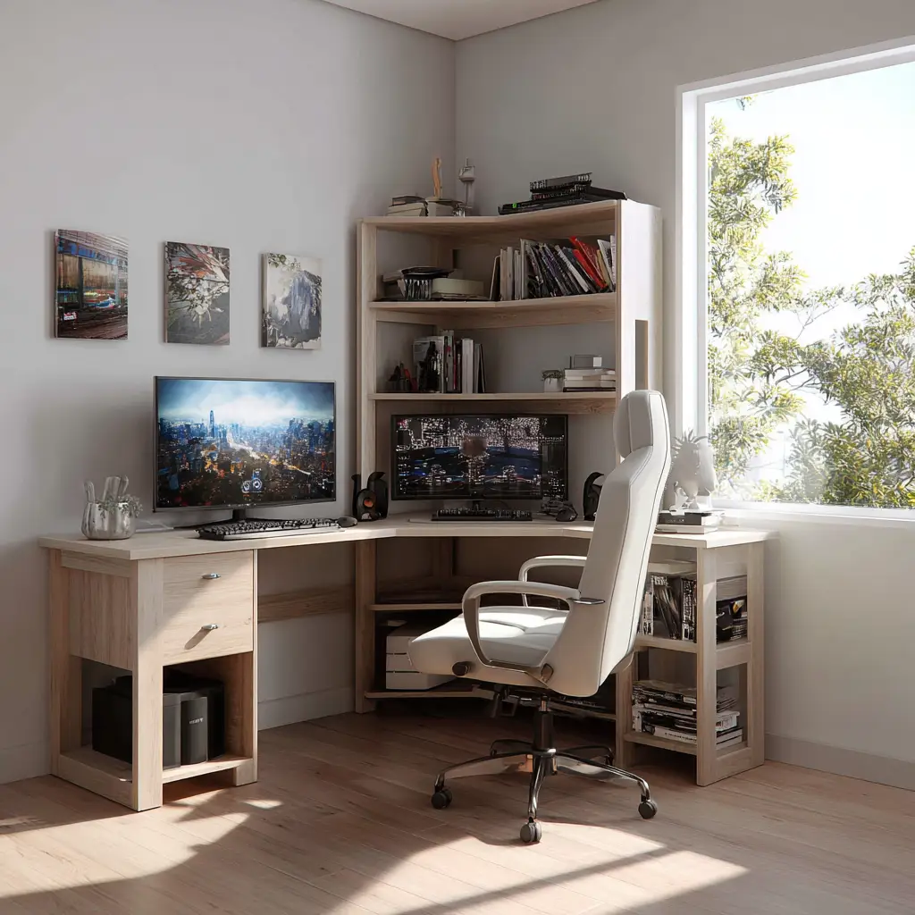 Use a Corner Desk