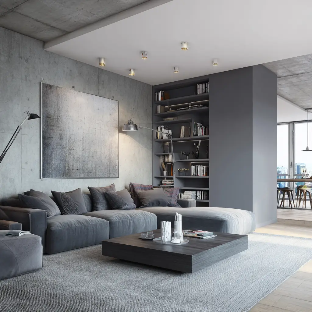 Use a Grey Accent Wall