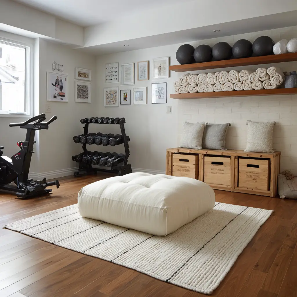 Use a Sturdy Ottoman or Storage Bench