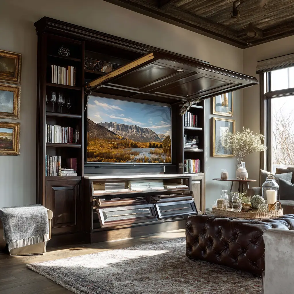 Use a TV Lift Cabinet