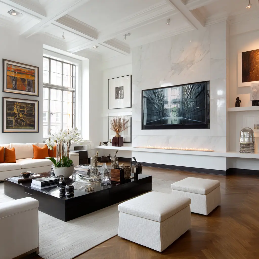 Use a TV That Doubles as Art