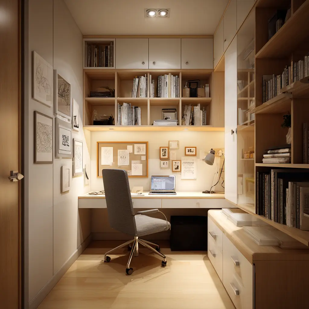 Utilize Under-Desk Storage