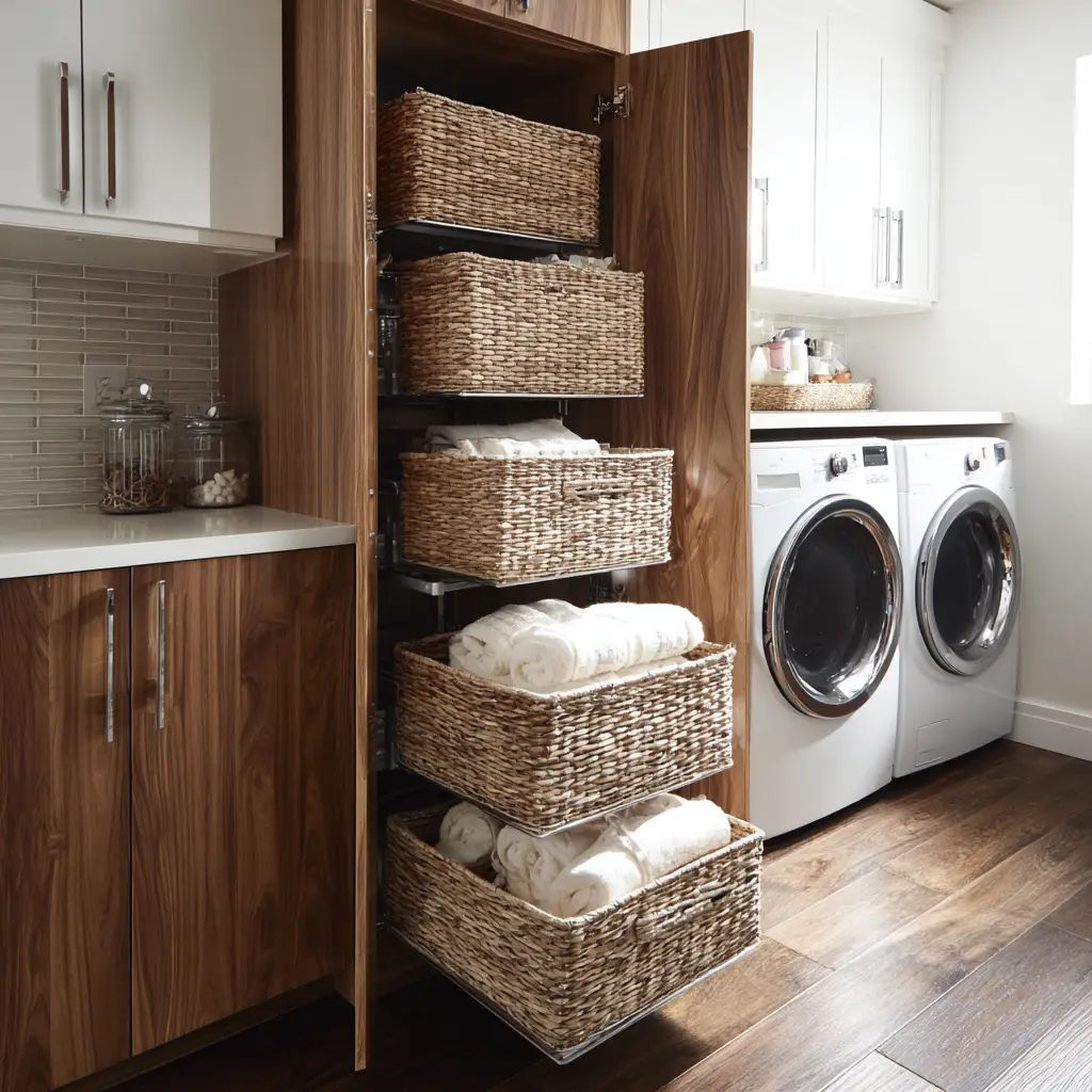 Vertical Pull-Out Storage