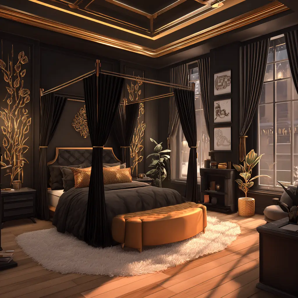 Vintage Glam Room