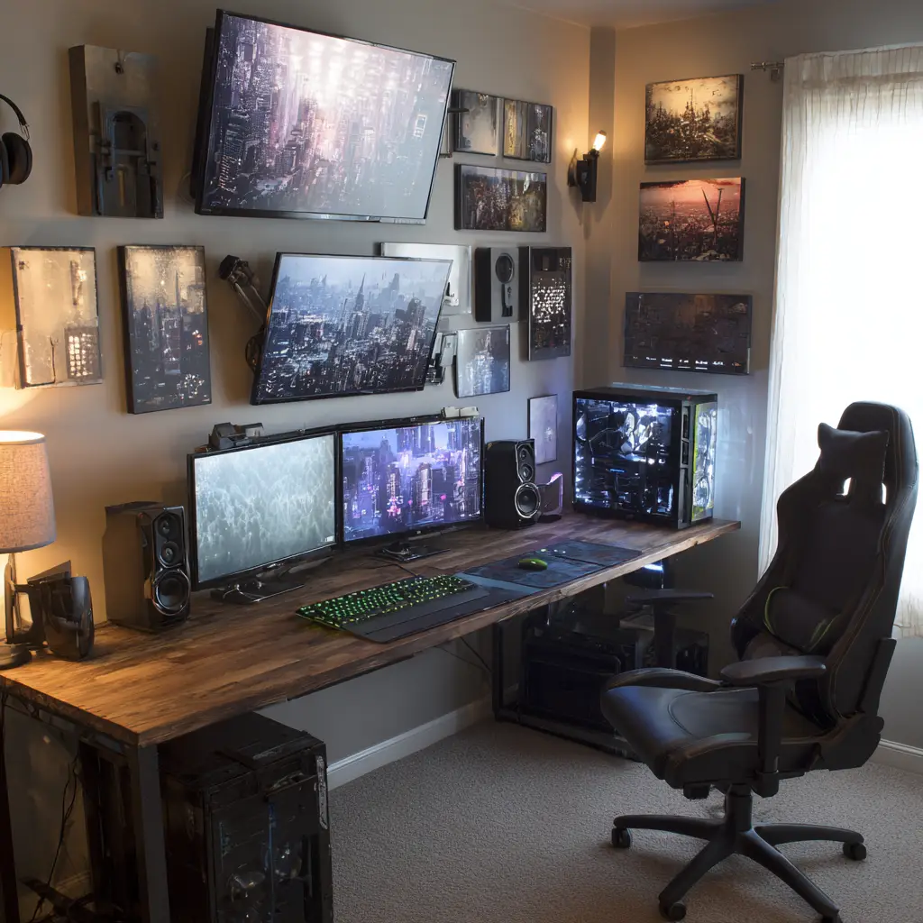 Wall-Mounted Monitors