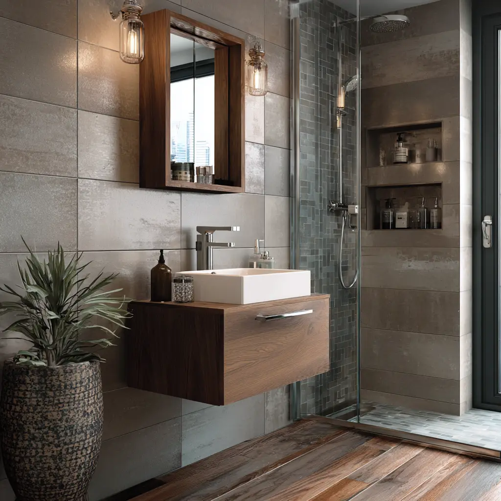 Wall-Mounted Vanity
