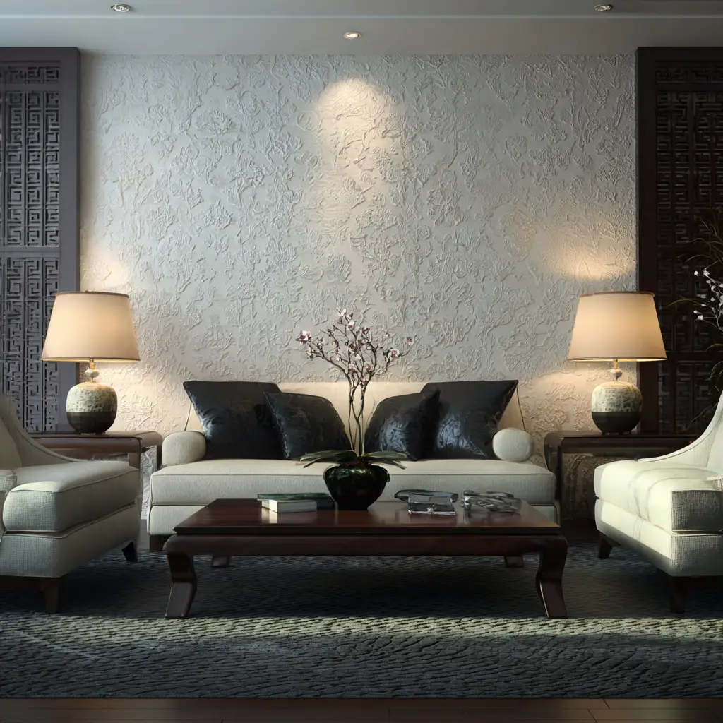 Wallpaper with Subtle Pattern or Sheen