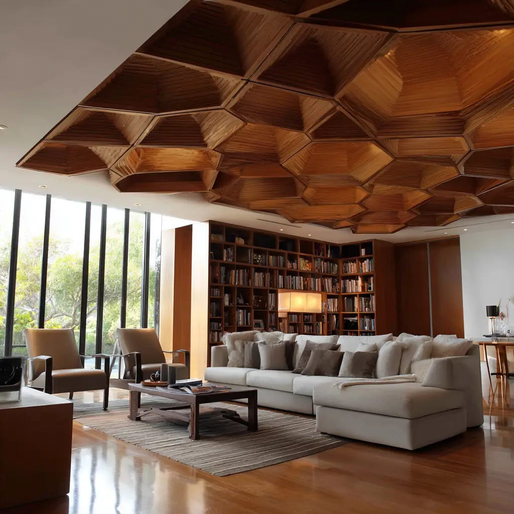 Wooden Ceiling Panels