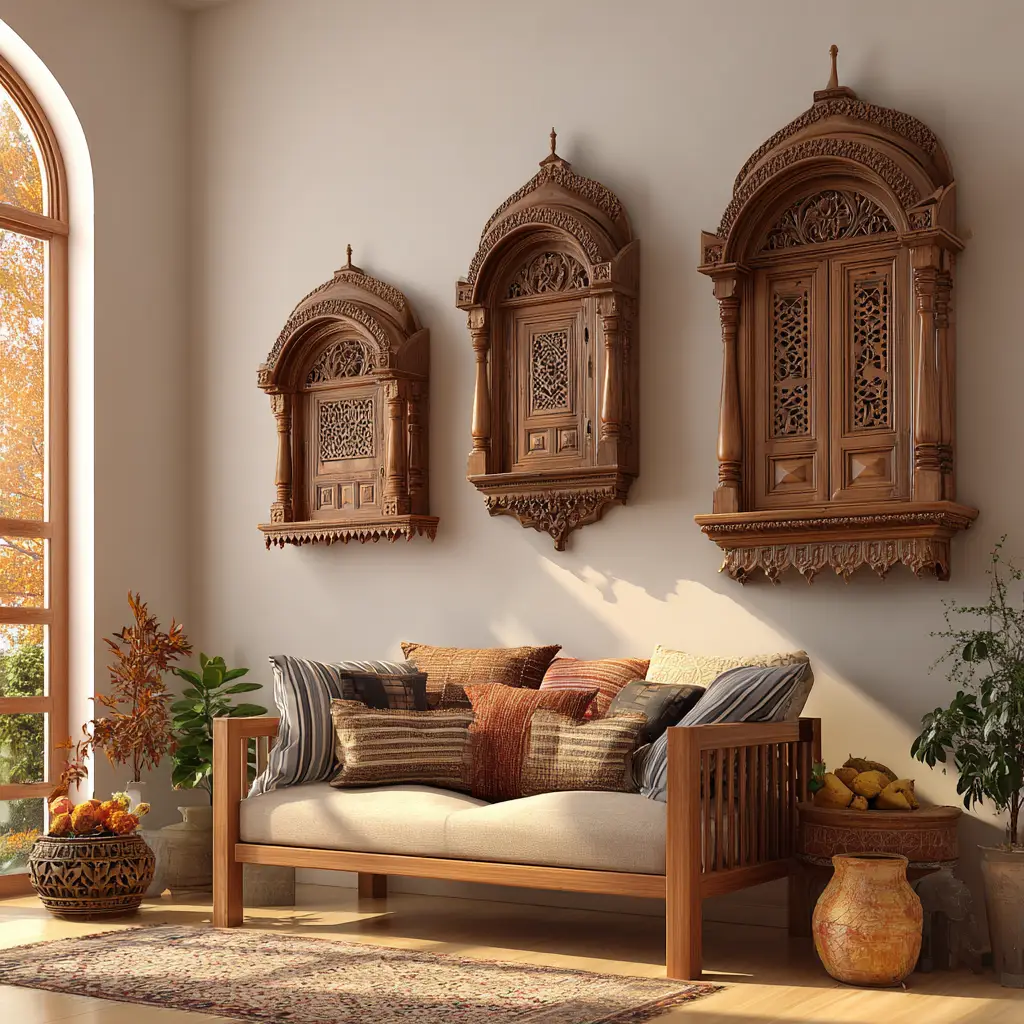 Wooden Jharokhas