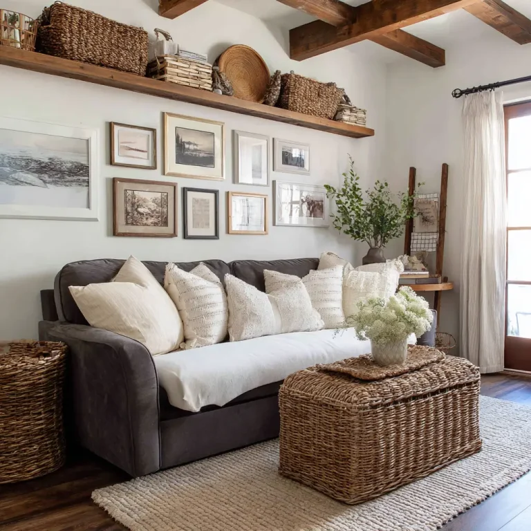 24 Farmhouse Living Room Ideas to Inspire Cozy Charm