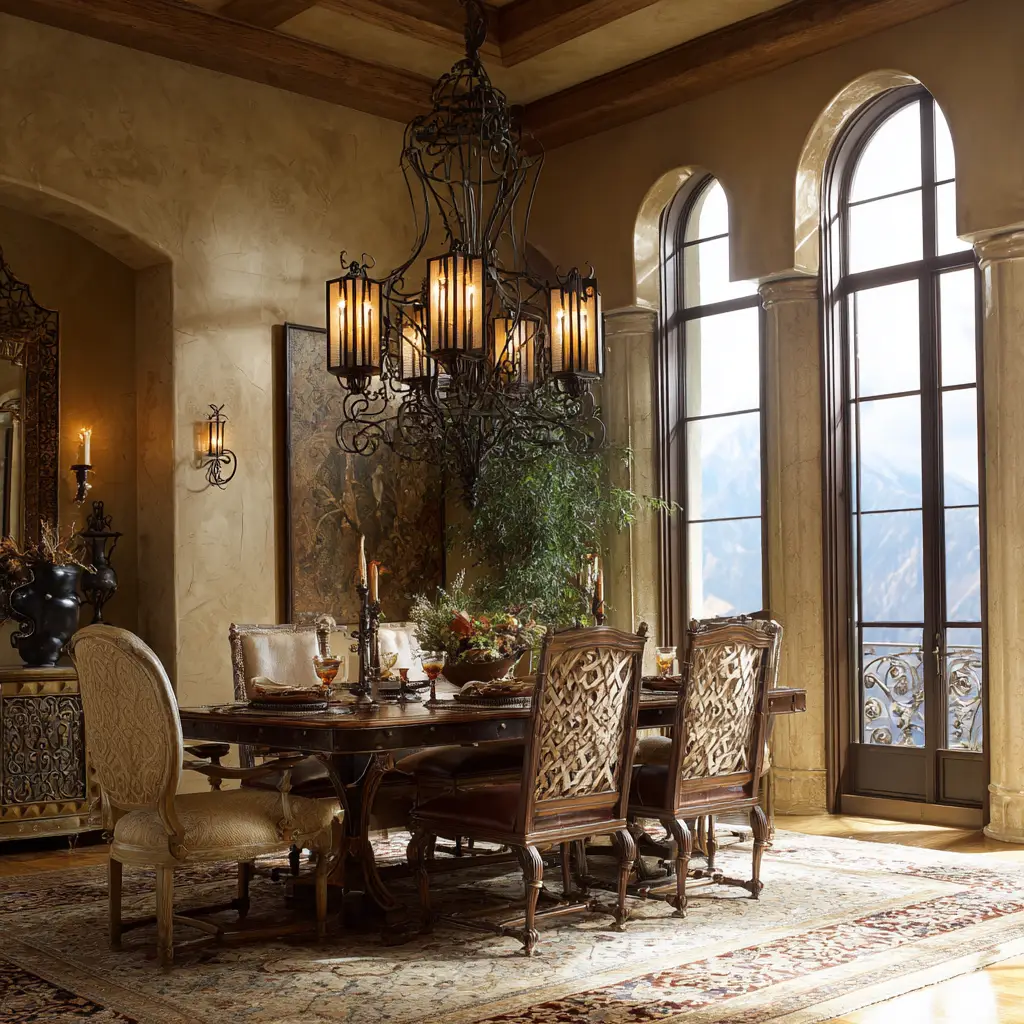 Wrought Iron Elegance