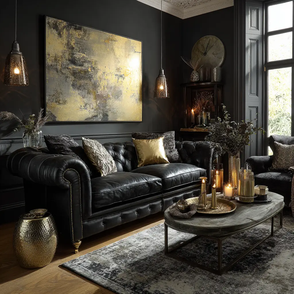 Mix with Metallic Accents