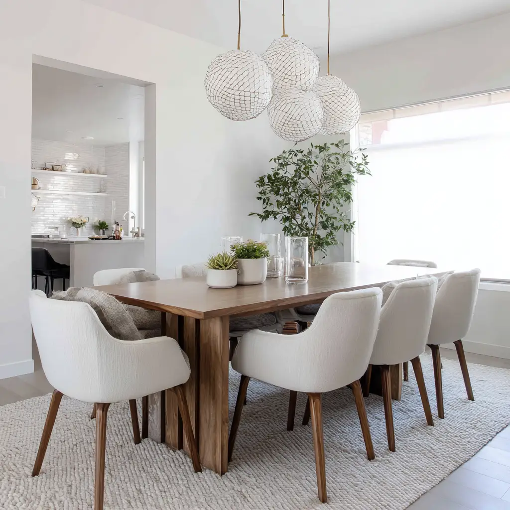Add Cushioned Dining Chairs