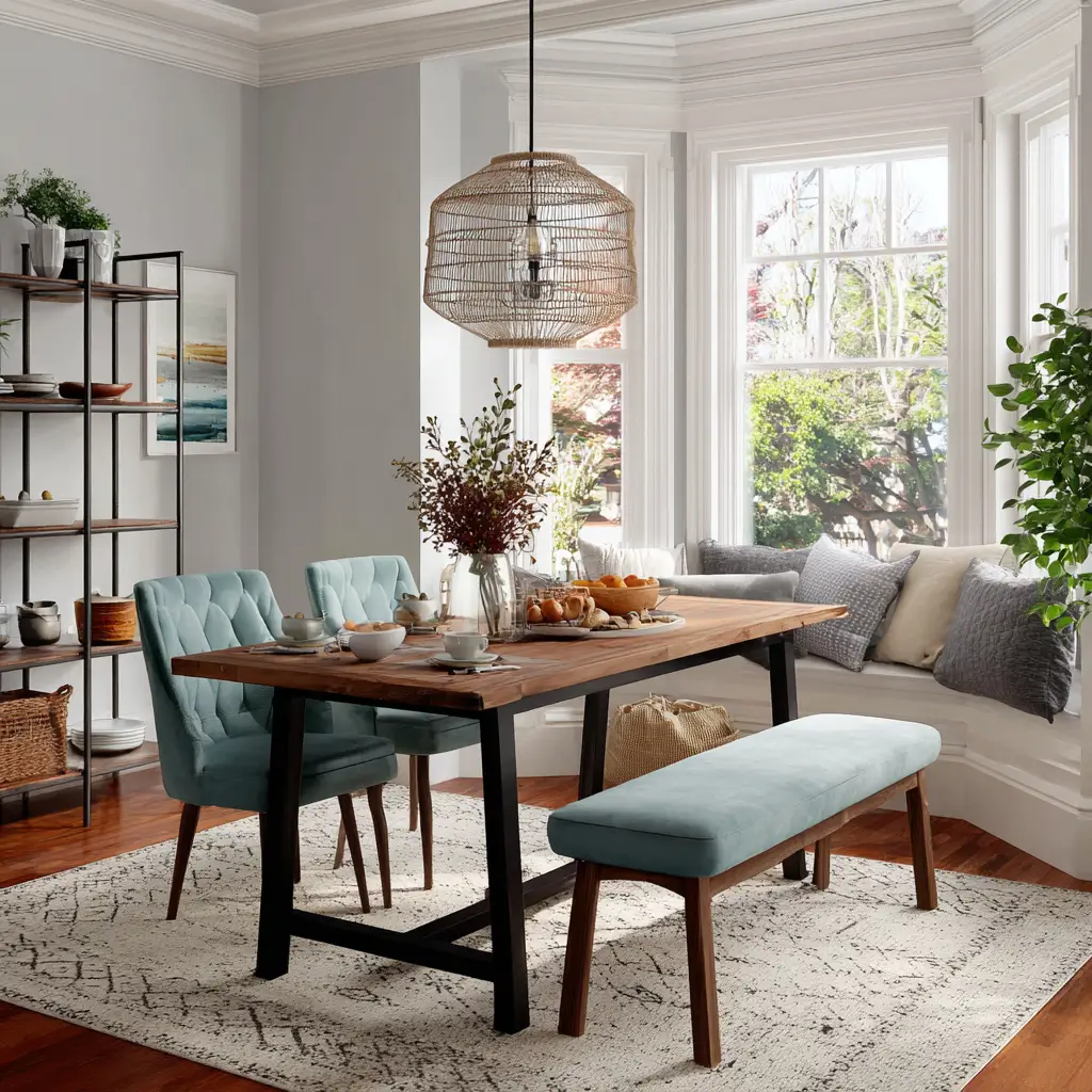 Add a Bench Instead of Chairs