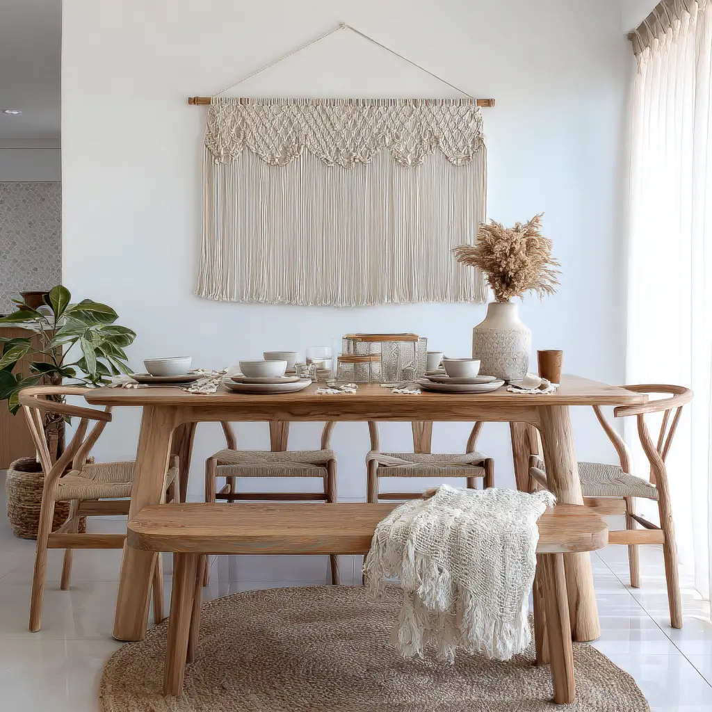 Add a Macrame Wall Hanging