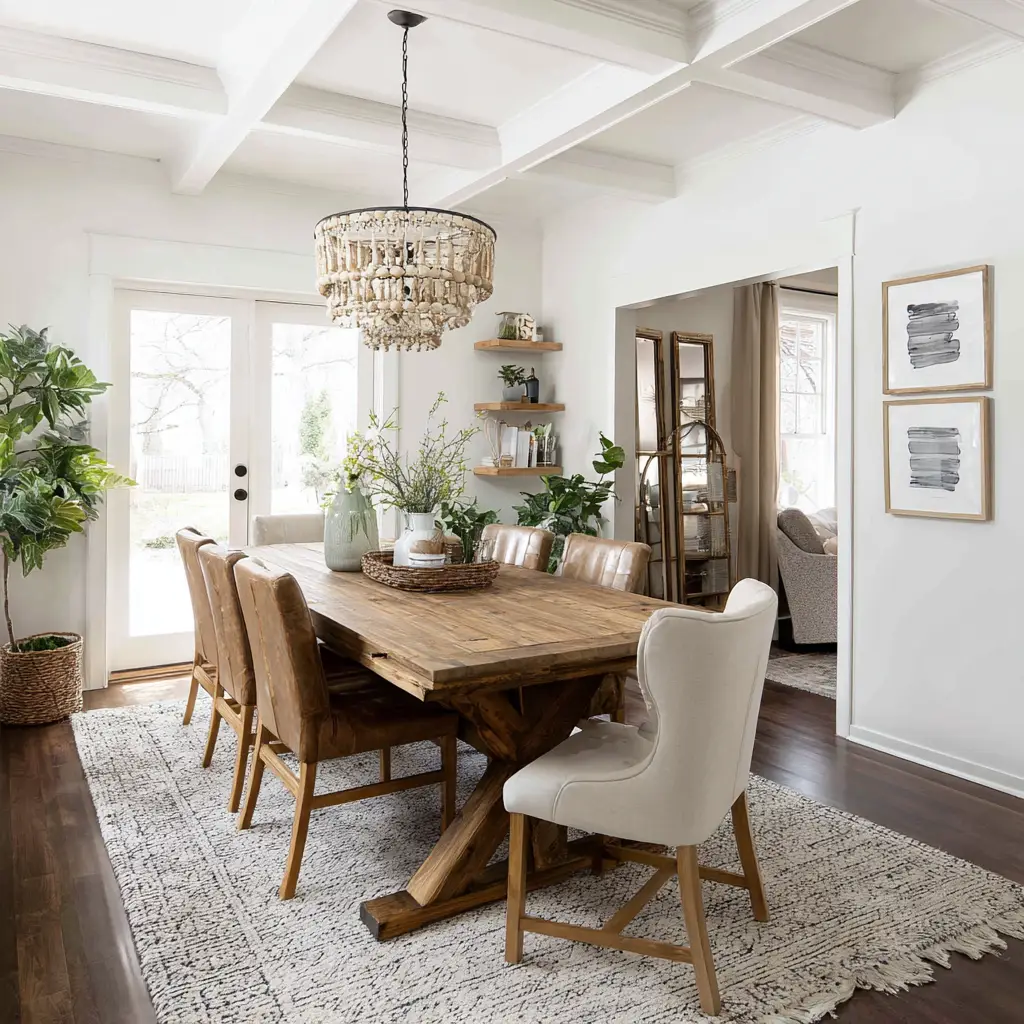 Add a Neutral Area Rug