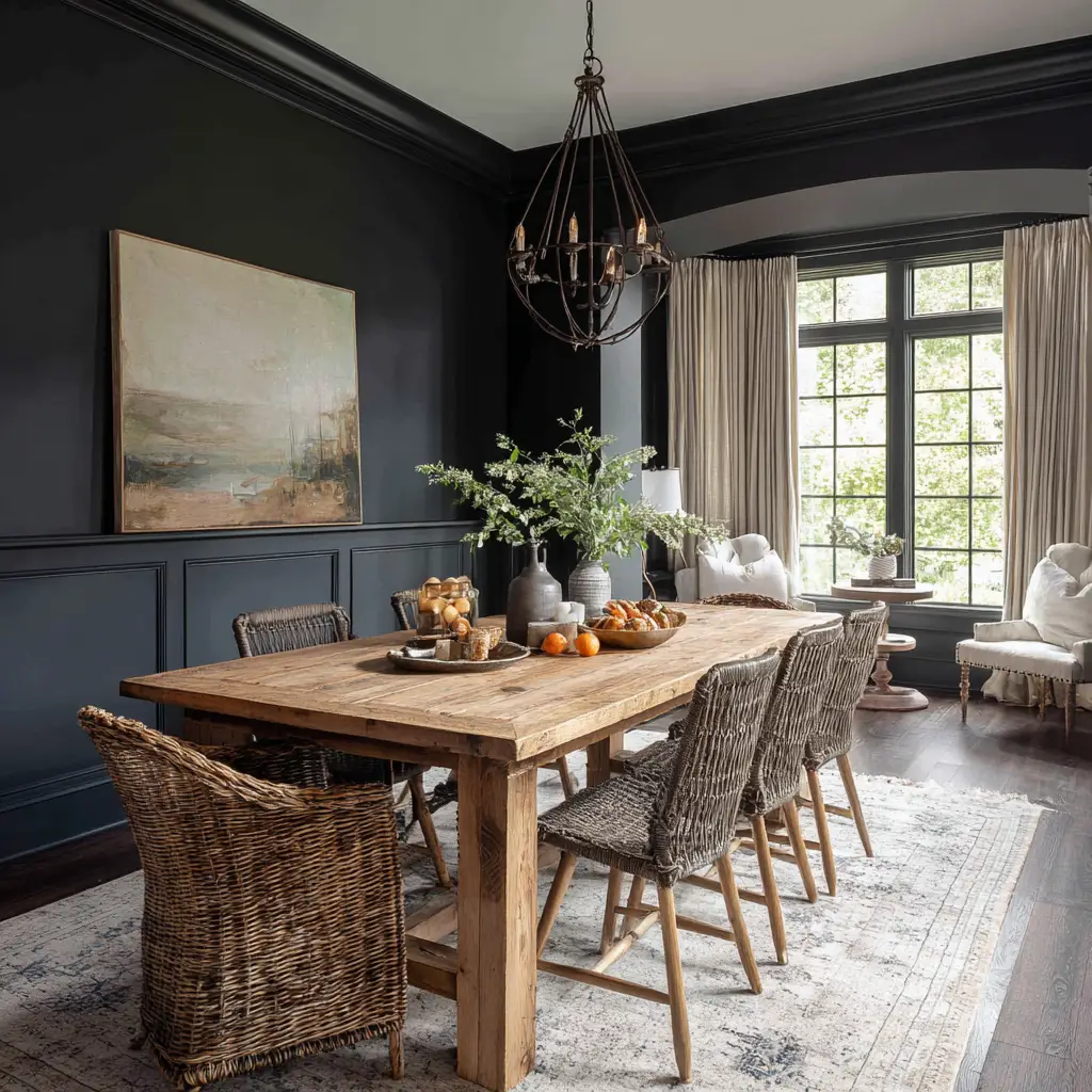 Add a Touch of Drama with Dark Walls