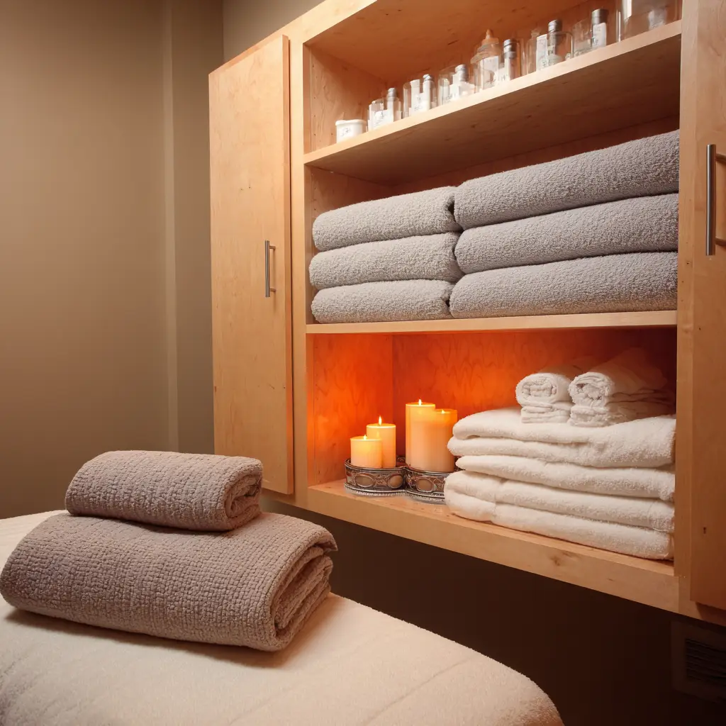 Add a Towel Warmer Cabinet