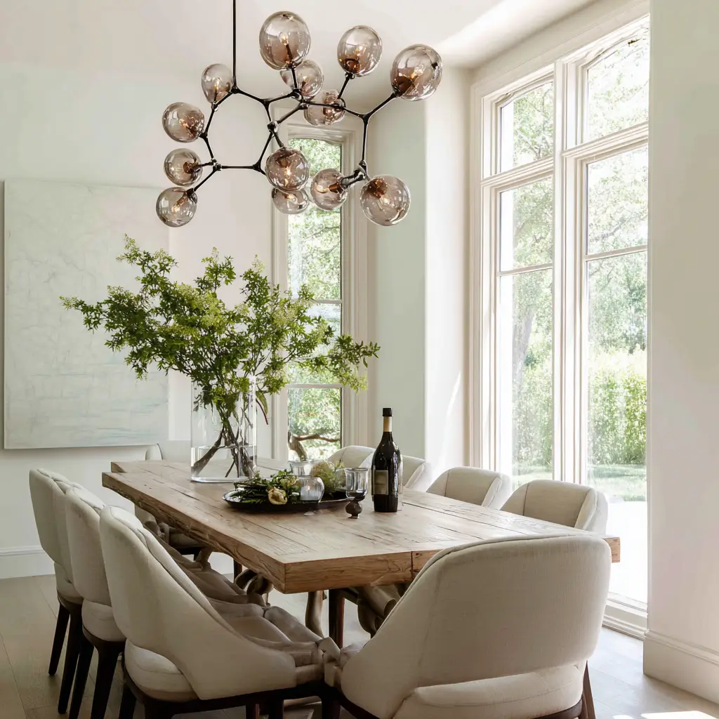 Add a statement light fixture