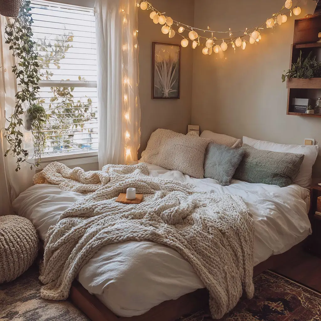 Add plenty of throw blankets