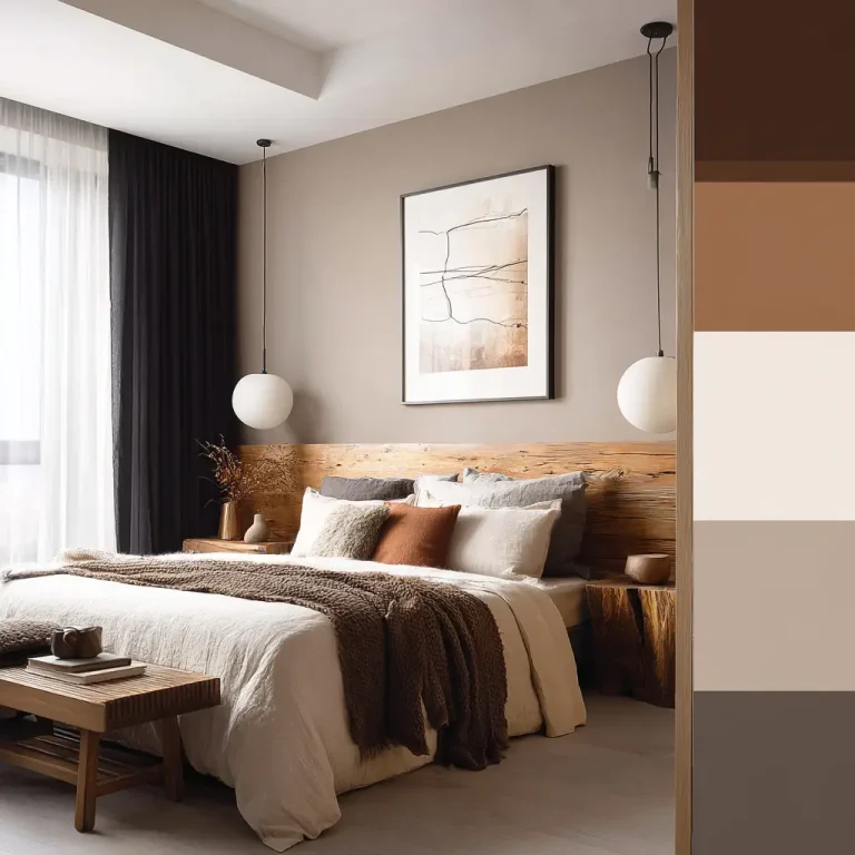 16 Warm Bedroom Colors in Earth Tones for a Minimalist Look