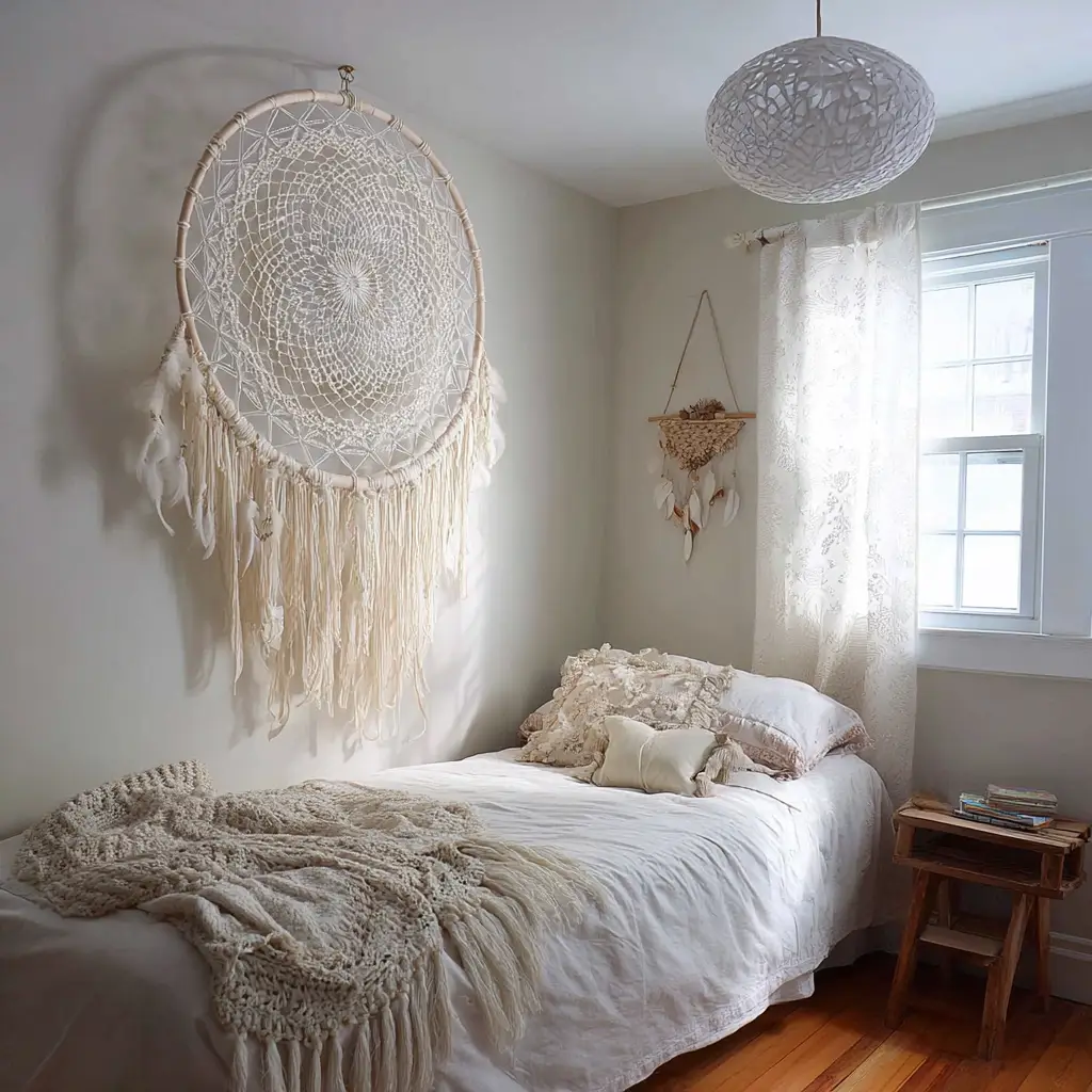 Artistic DIY Wall Installation