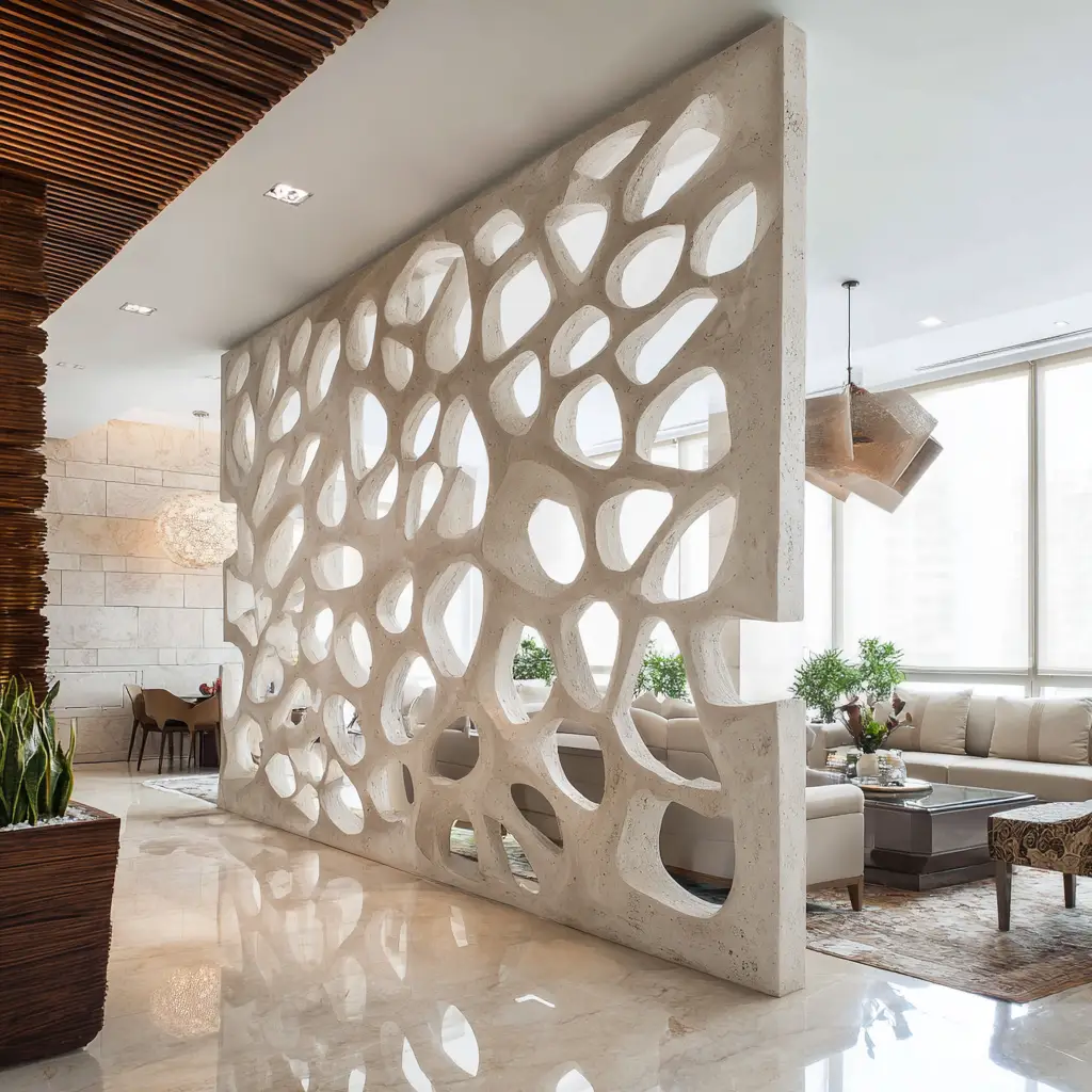 Artistic Partition Sculpture
