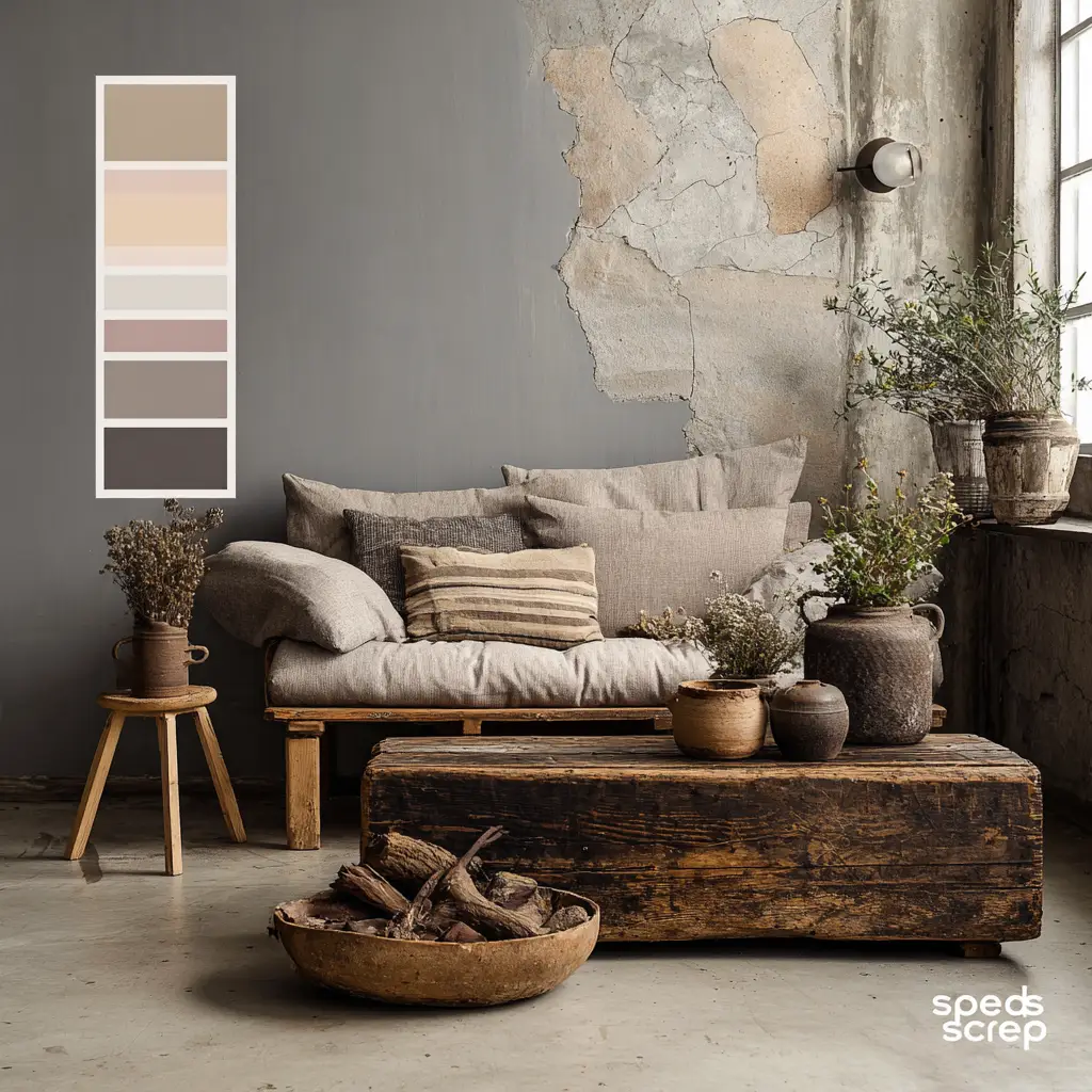 Ashy, Muted Color Palette