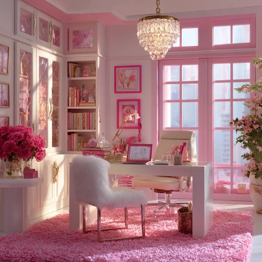 Barbie Office Space