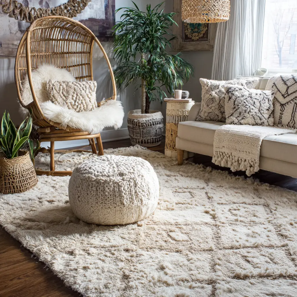Boho Rugs for Texture