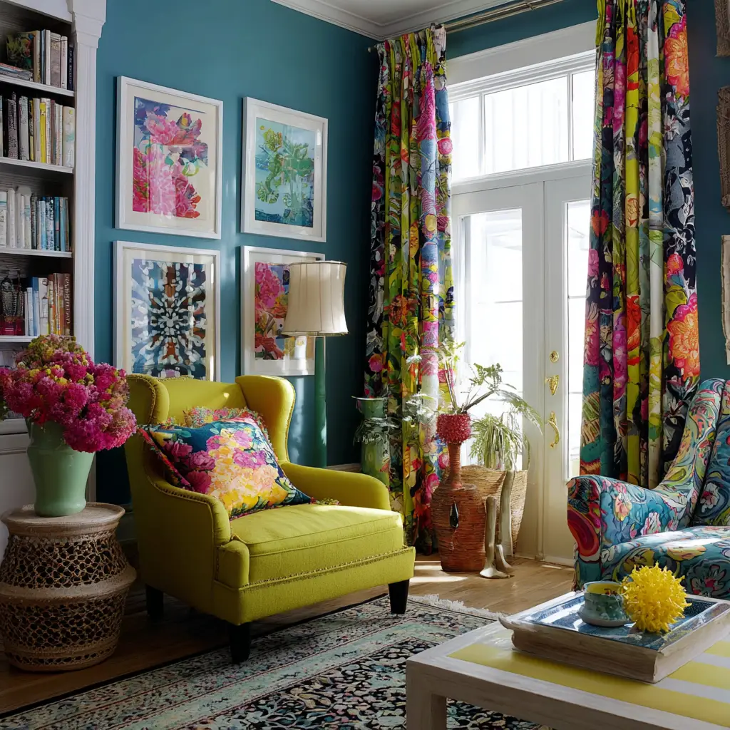 Bold Color Curtains