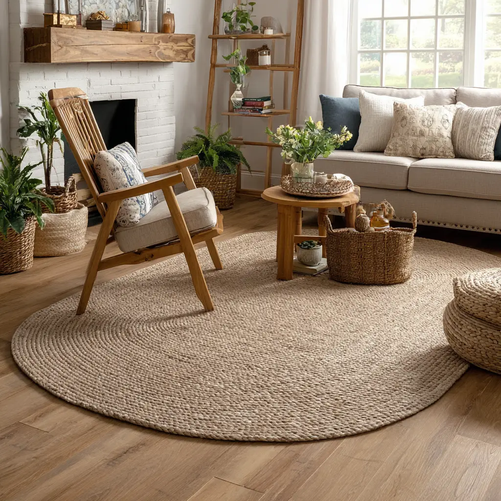 Braided Oval Rug