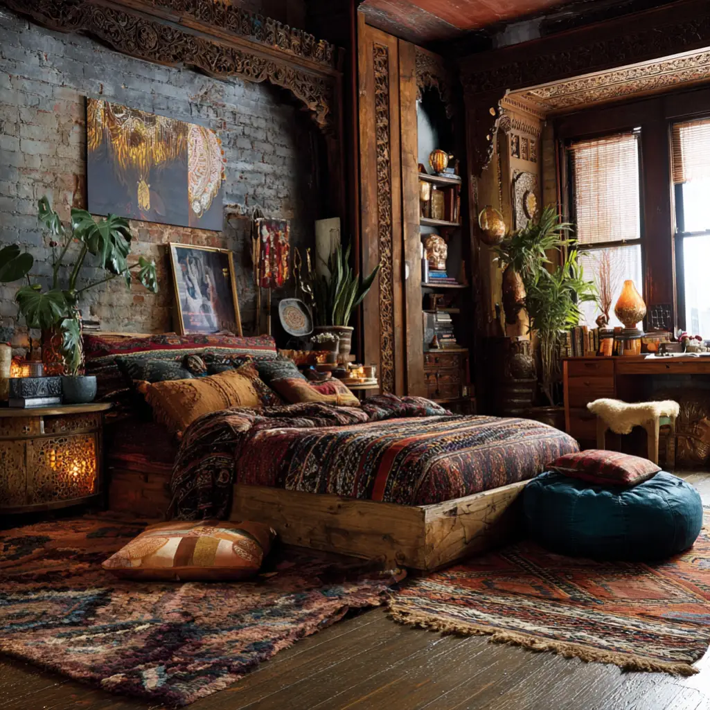Brown Bohemian Retreat