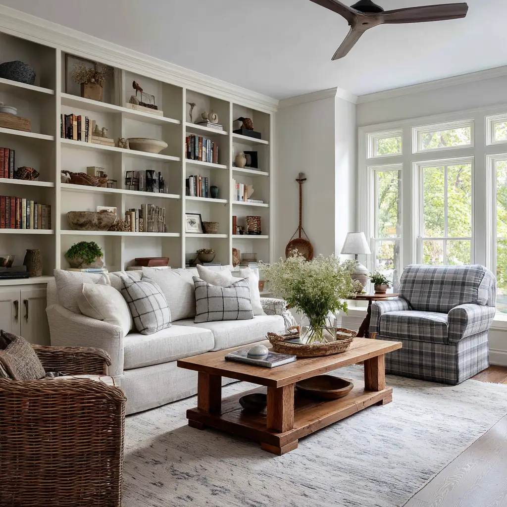 Built-in Bookshelves